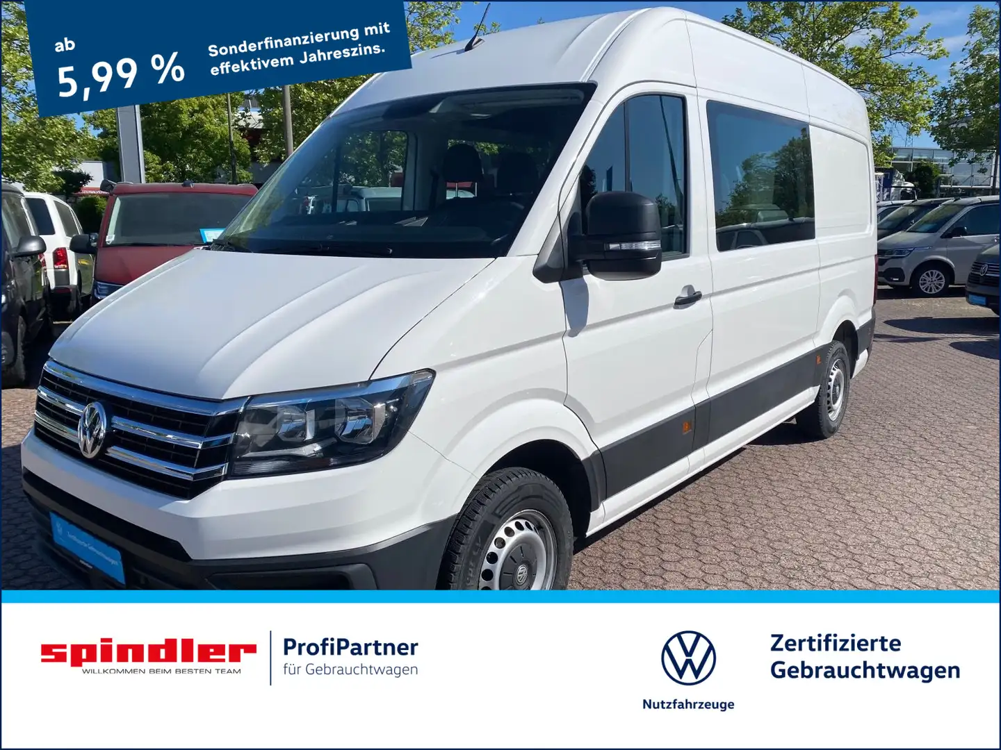 Volkswagen Crafter Plus 35 Kasten L2H2 / Bluetooth, PDC Weiß - 1