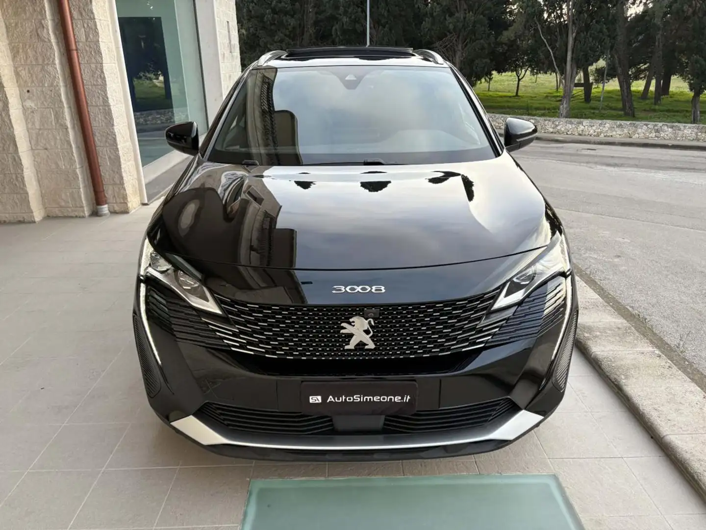 Peugeot 3008 1.5 BlueHDi 130 S&S EAT8 GT TETTO APR/PAN Nero - 2
