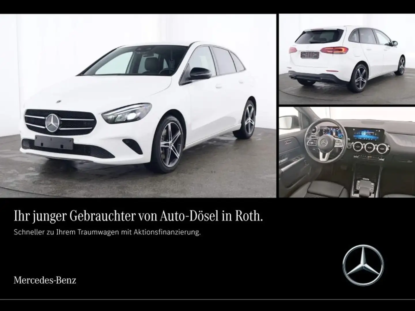 Mercedes-Benz B 250 B 250 e +AHK+Night Paket+LED Blanc - 1
