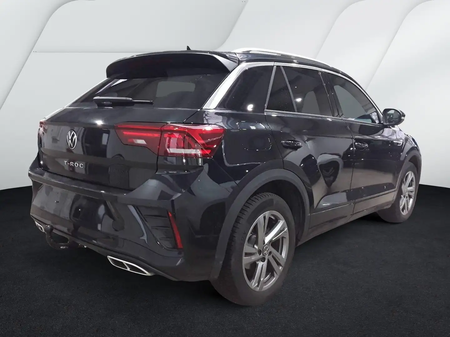 Volkswagen T-Roc R-Line 1.5 TSI Sonderleasing! AHK Navi RearView Schwarz - 2
