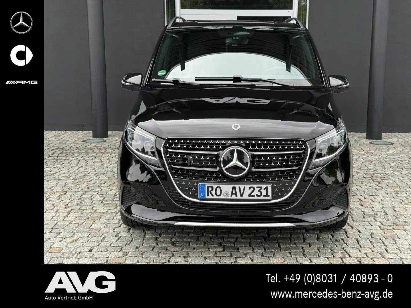 Mercedes-Benz V 300 V 300 d 4MATIC AVANTGARDE/EL MBUX DISTRONIC LED Zwart - 2