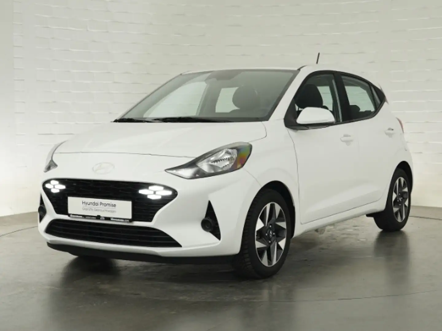 Hyundai i10 FACELIFT TREND+NAVI+RÜCKFAHRKAMERA+SITZHEIZUNG+LEN Blanc - 2