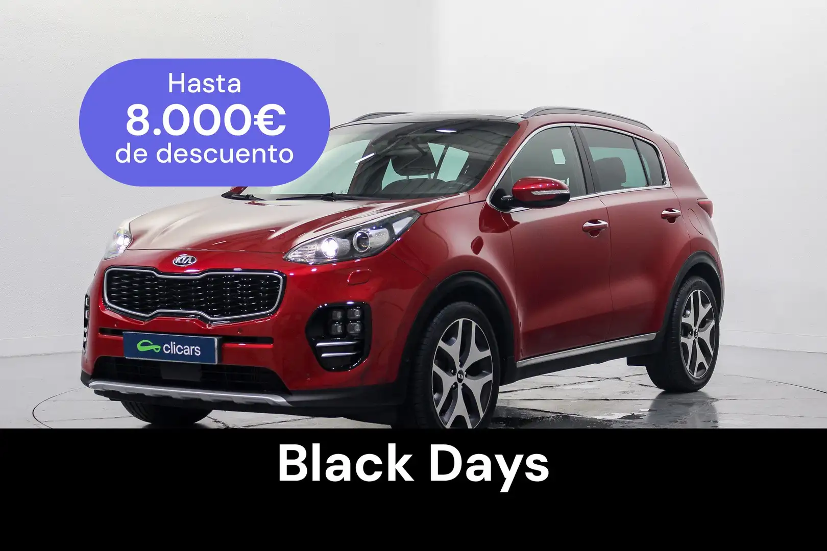 Kia Sportage 1.7CRDi VGT Eco-D.GT-Line DCT 4x2 141 Rouge - 1