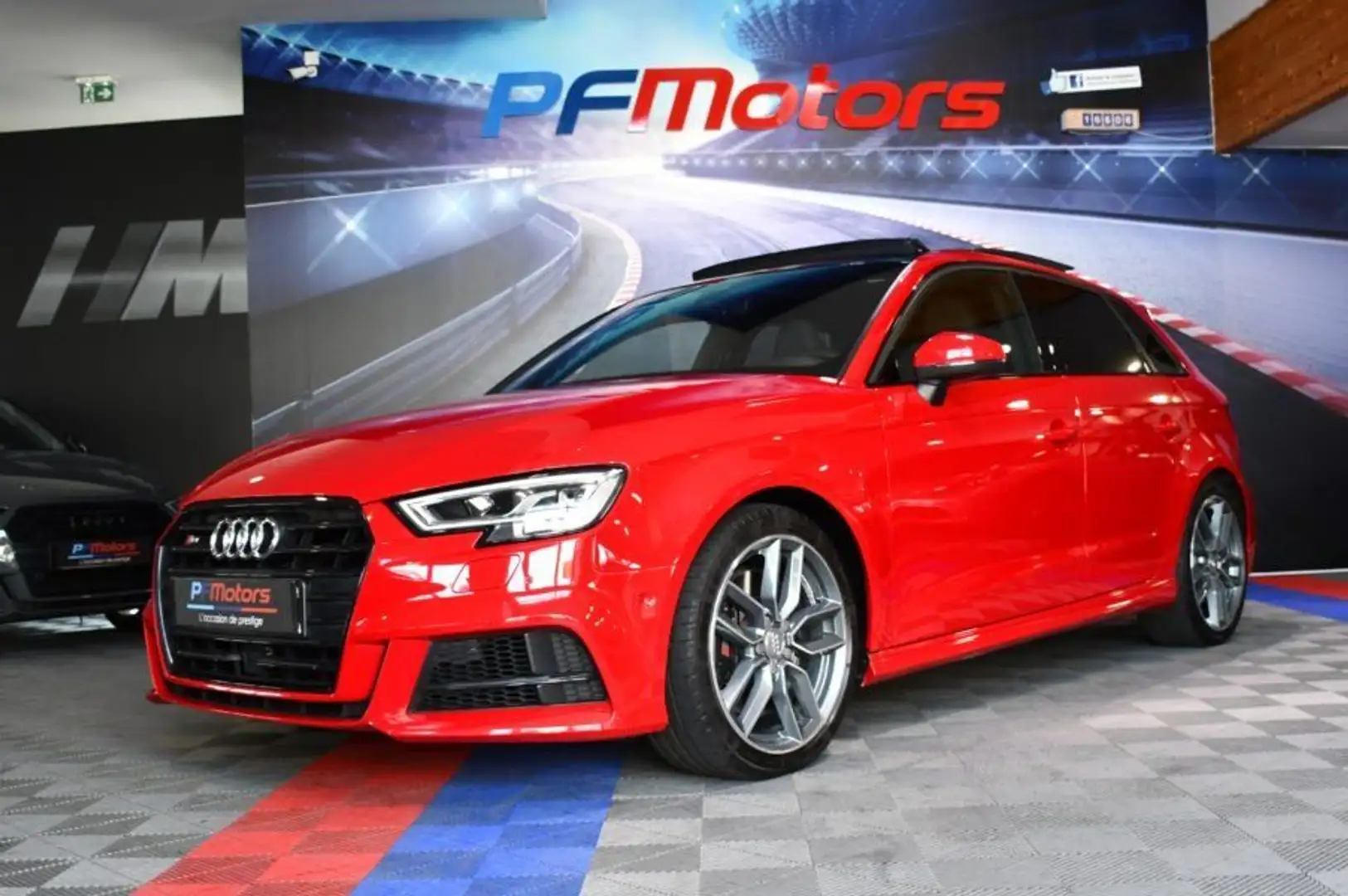 Audi S3 Sportback 2.0 TFSI 300 Quattro S-Tronic GPS Virtua Rouge - 1