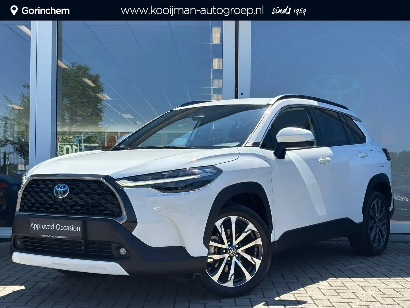 Toyota Corolla Cross 2.0 High Power Hybrid Dynamic+ | Navigatie | Camer Weiß - 1