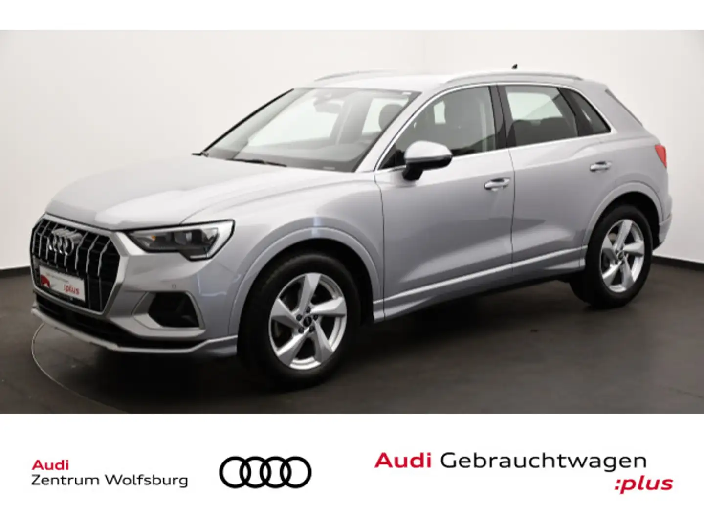 Audi Q3 35 2.0 TDI S-tronic advanced LED, PDC, GRA Silber - 1