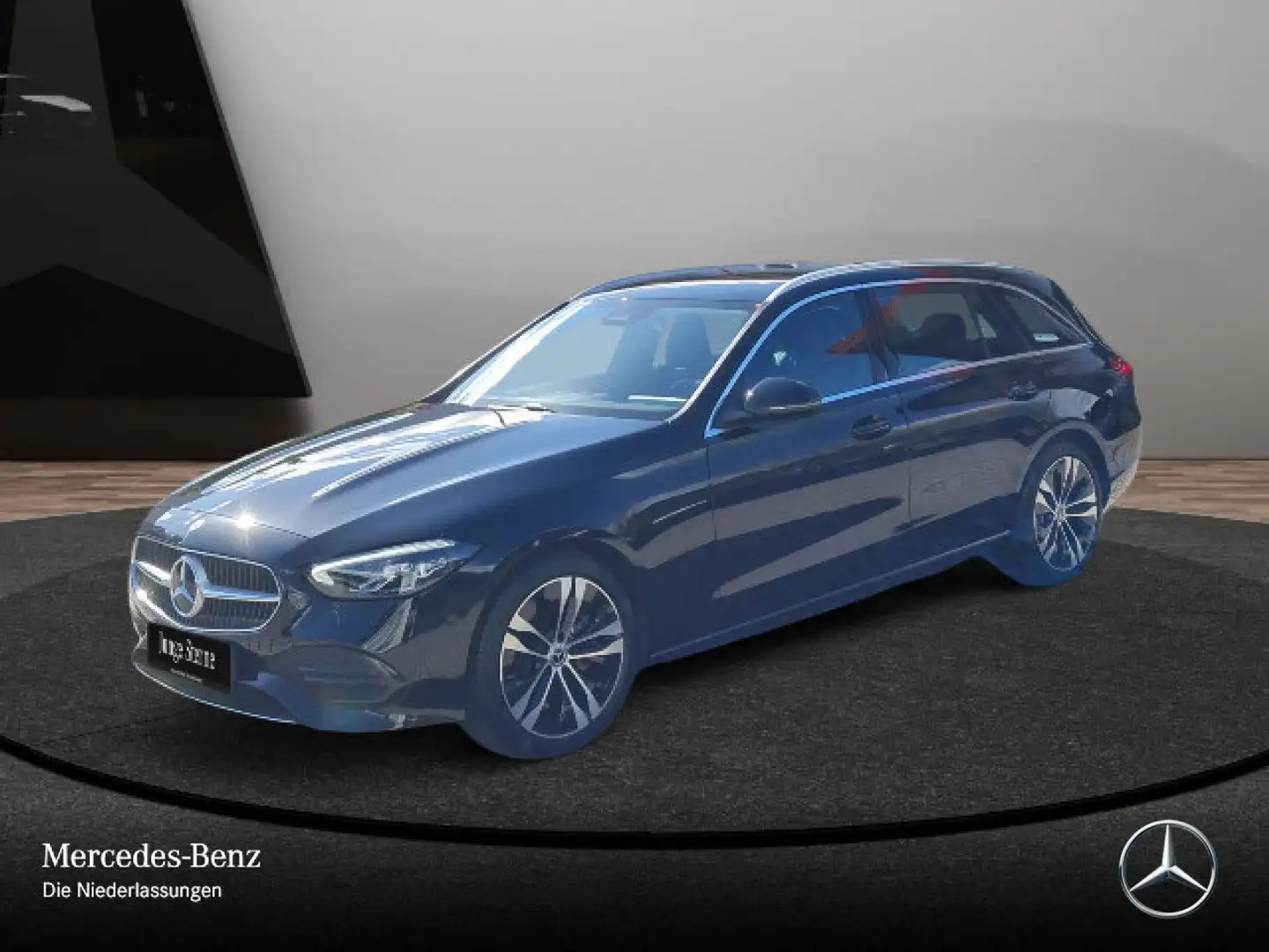 Mercedes-Benz C 200 T AVANTG+AHK+LED+KAMERA+TOTW+KEYLESS+9G Schwarz - 2