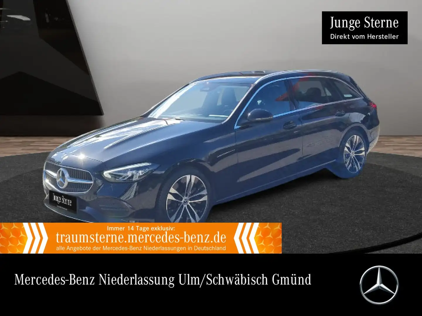 Mercedes-Benz C 200 T AVANTG+AHK+LED+KAMERA+TOTW+KEYLESS+9G Schwarz - 1