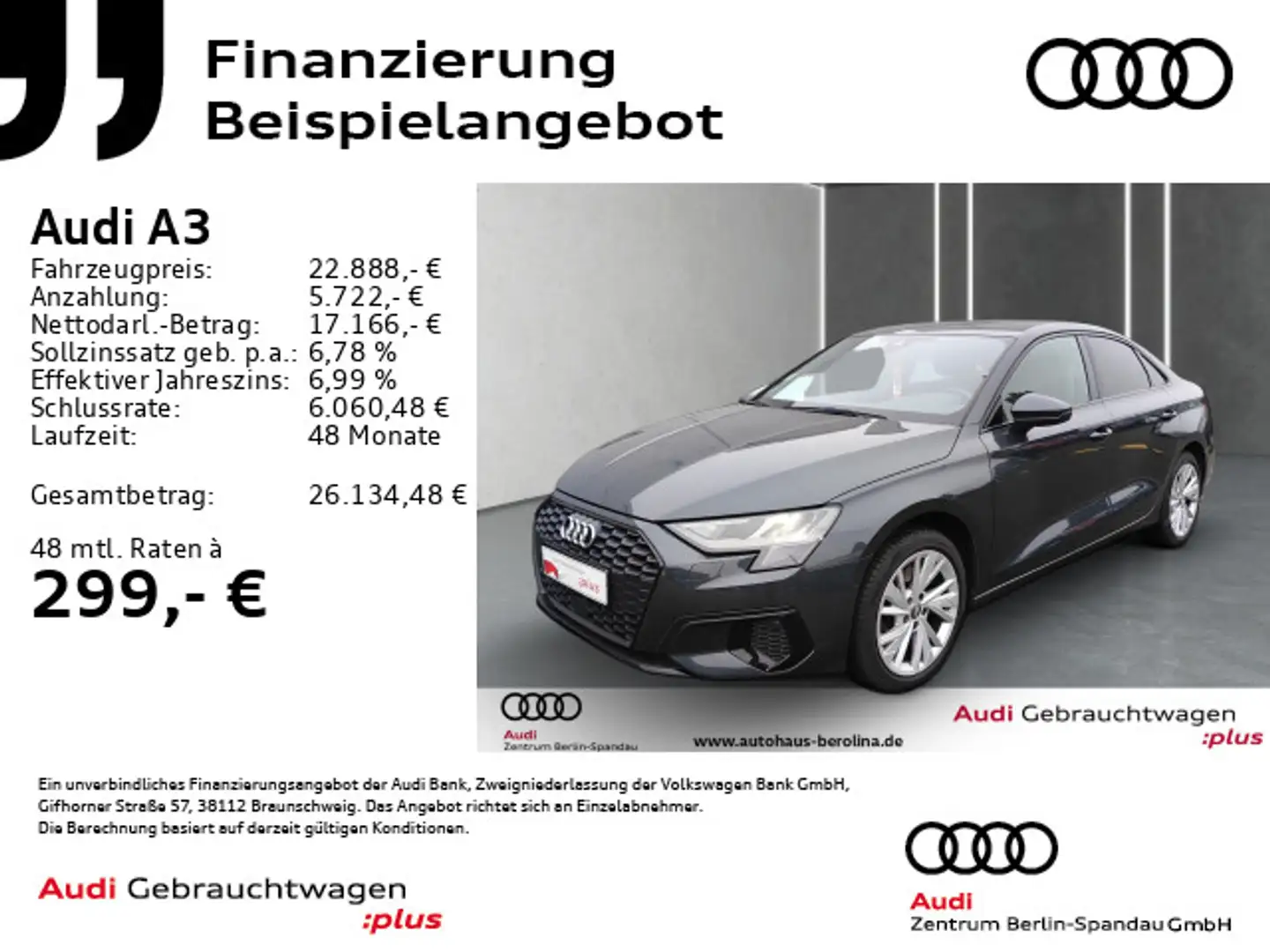 Audi A3 A3 Lim. 35 TFSI Adv. S tronic *AHK*Opt.-Schwarz* Gris - 1