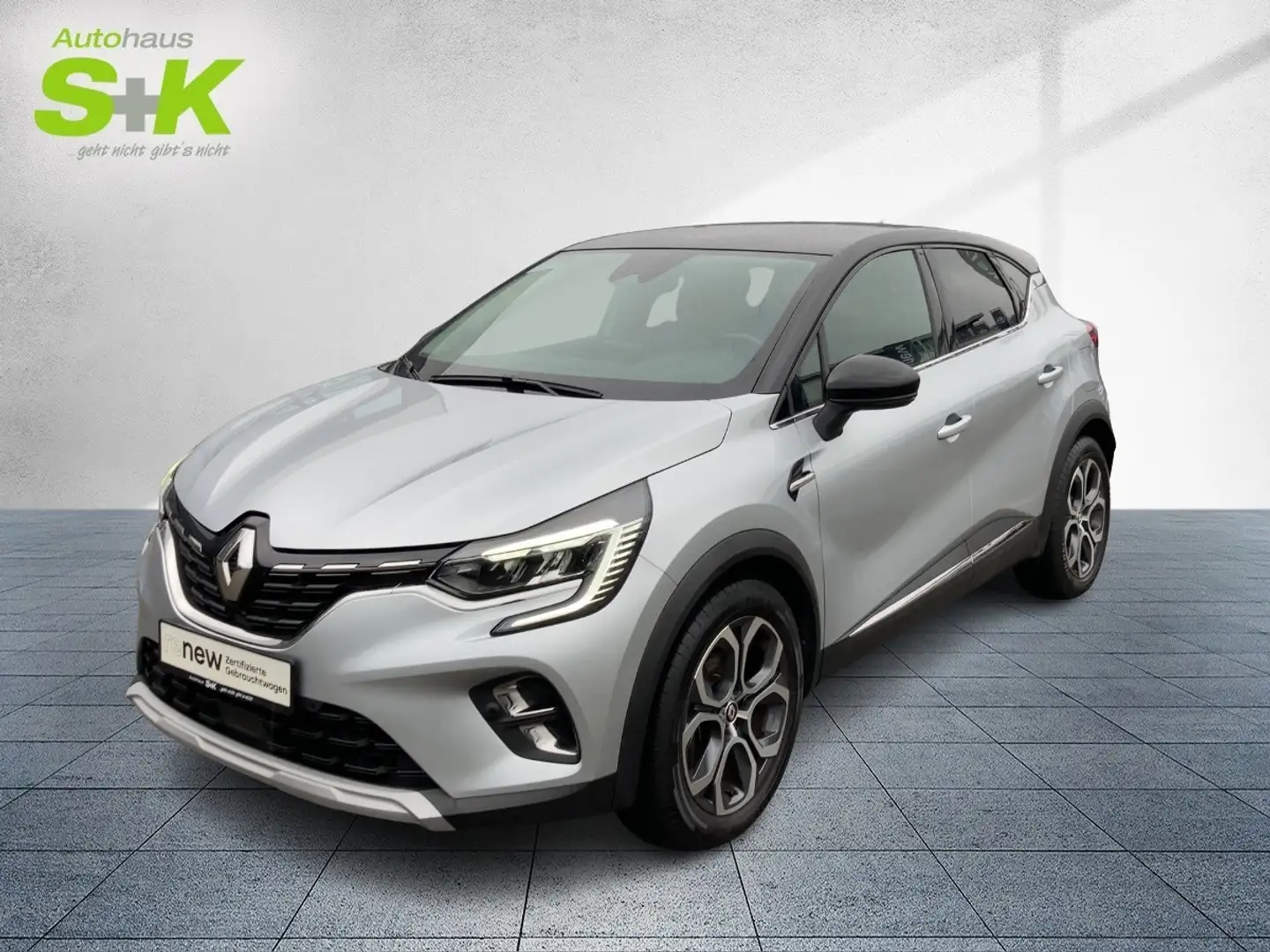 Renault Captur 1.6 Plug-in Hybrid 160 Intens **AHK*SHZ** Silber - 1