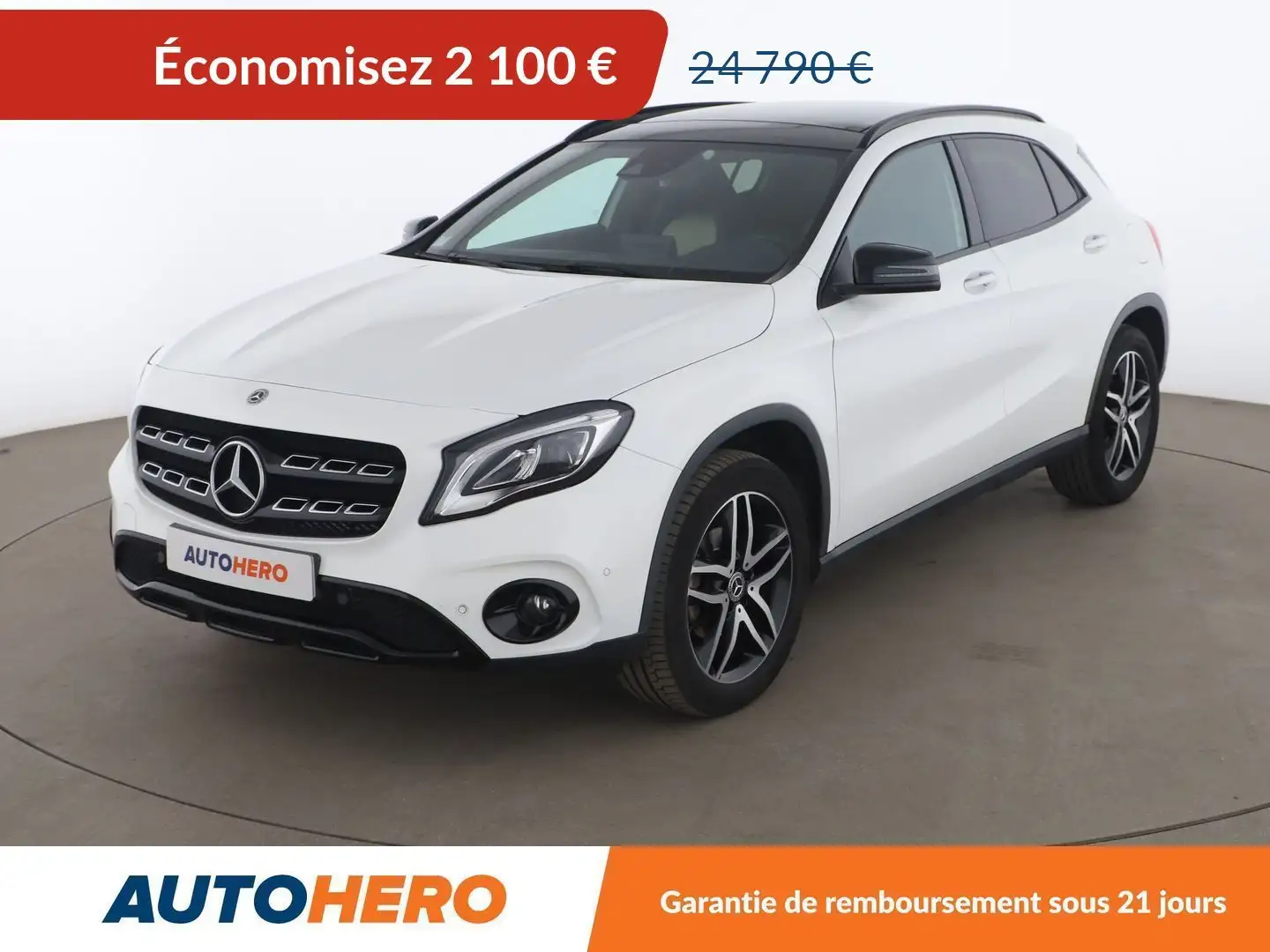 Mercedes-Benz GLA 200 200 Sensation 7G-DCT Blanc - 1