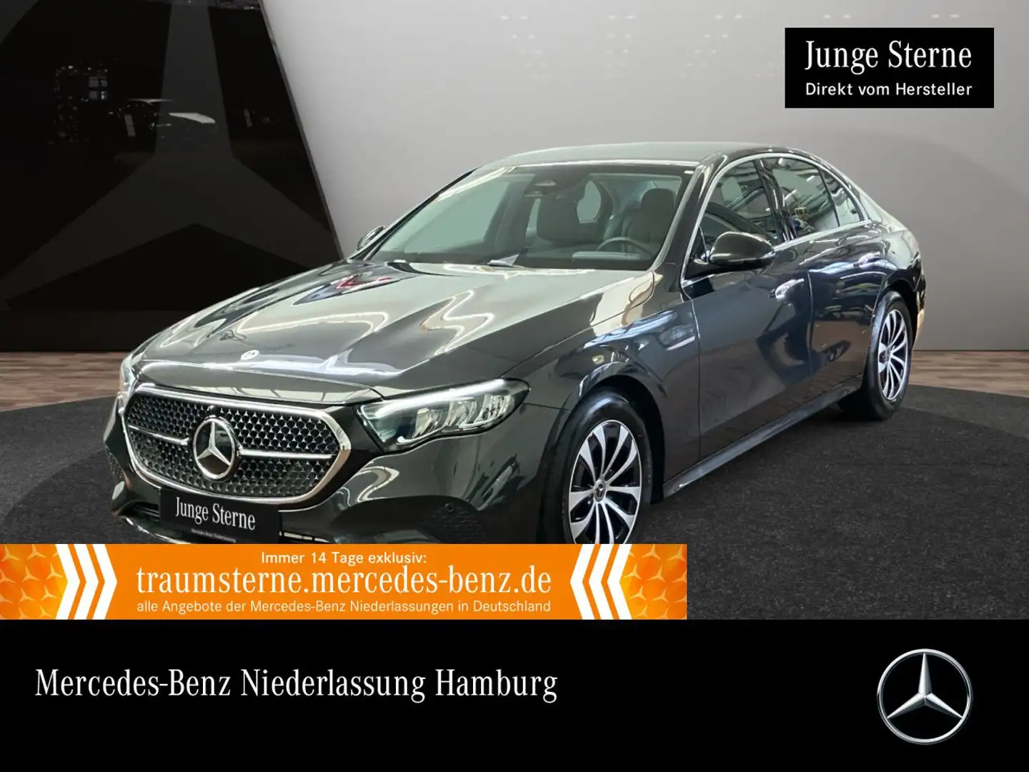 Mercedes-Benz E 200 Avantgarde Distr. LED Kamera Spurhalt-Ass 9G Grau - 1