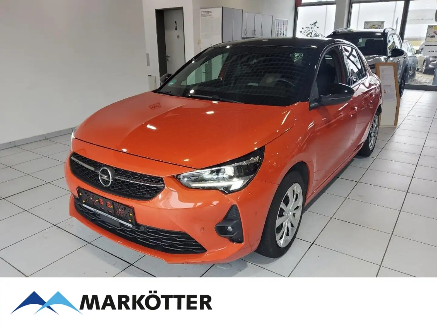 Opel Corsa-e F Ultimate Totwinkel/CAM/Apple&Android Orange - 1