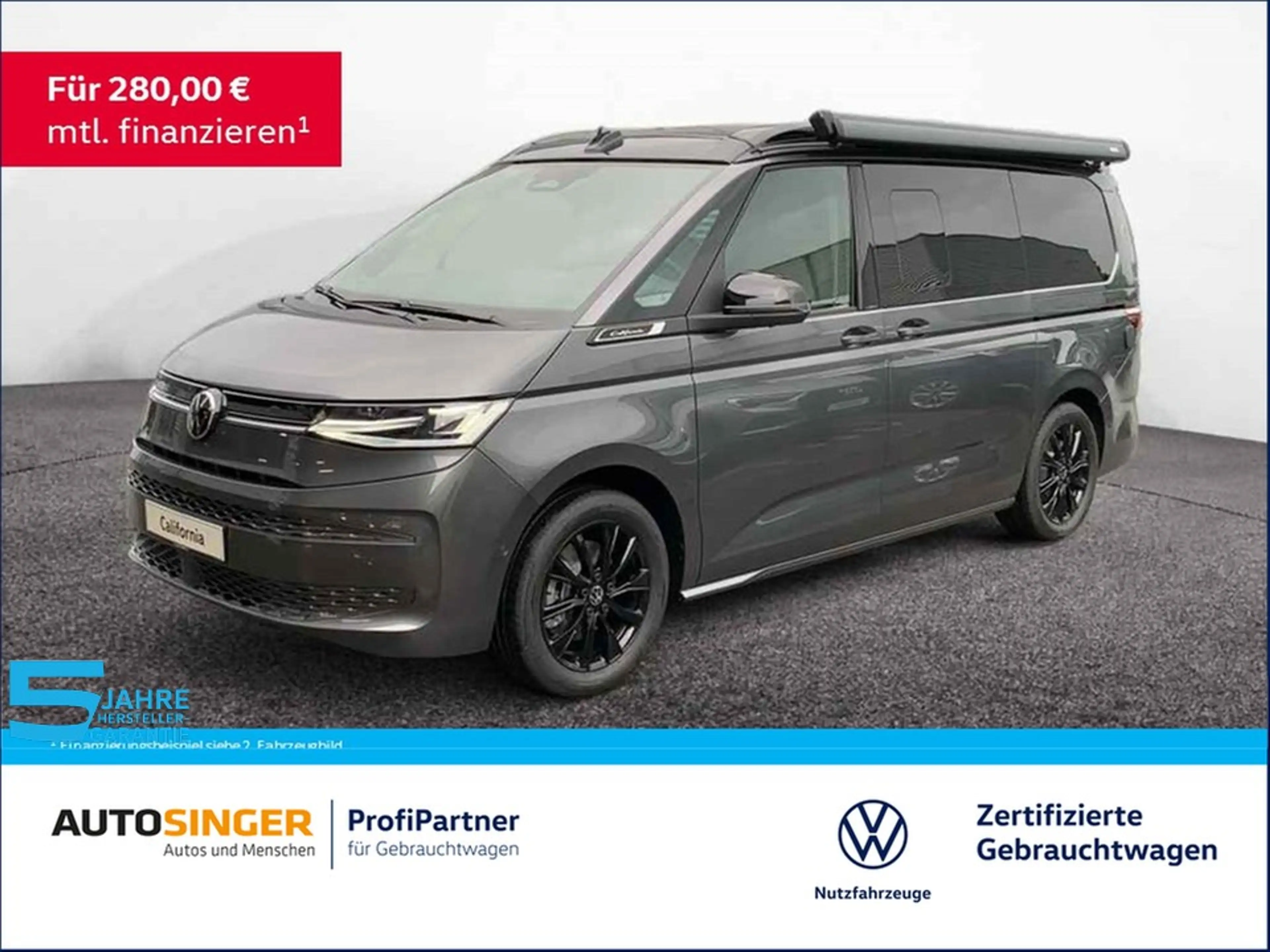 Volkswagen T7 California Ocean eHybrid 4M AHK*NAV*STDHZ*ACC