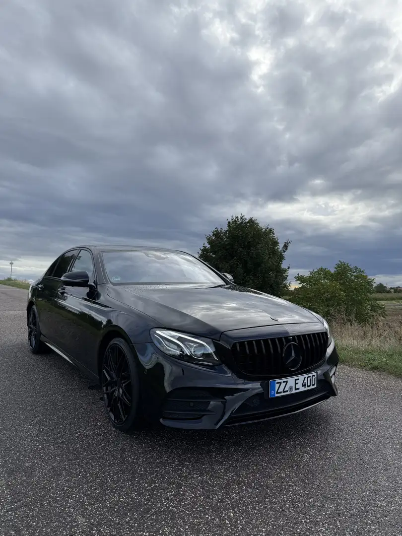 Mercedes-Benz E 400 d 4Matic 9G-TRO AMG Line Burm. Widesc. Memo. Massa Schwarz - 1