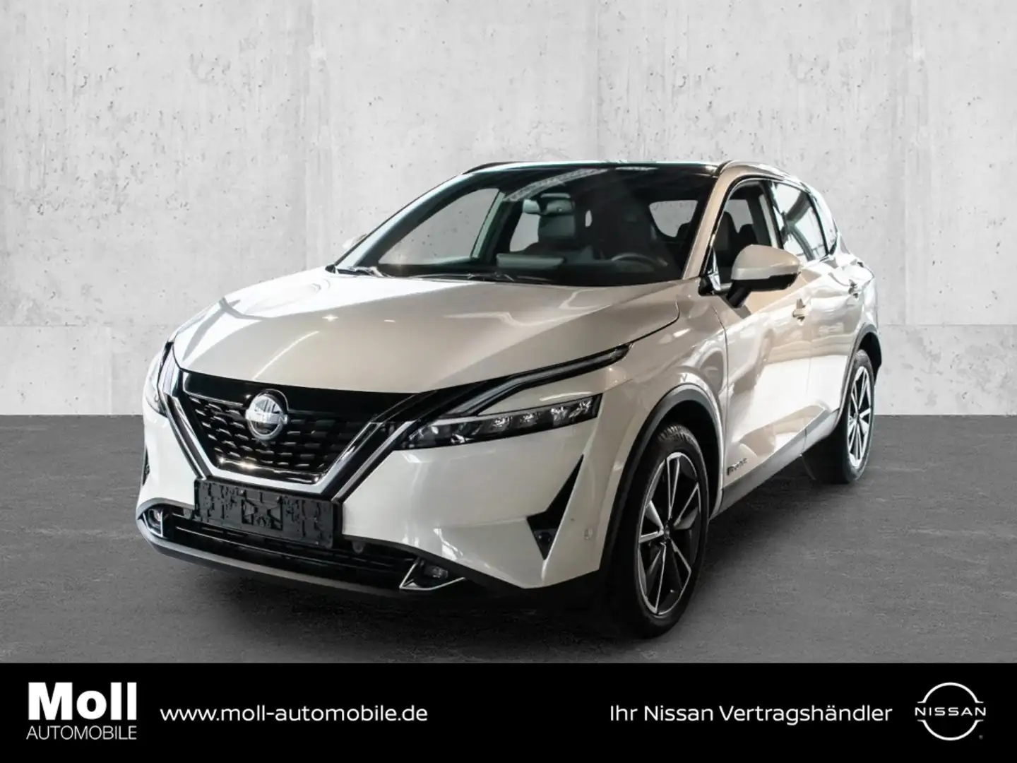 Nissan Qashqai Tekna e-Power 1.5 VC-T Glasdach Allwetterreifen HU Weiß - 1