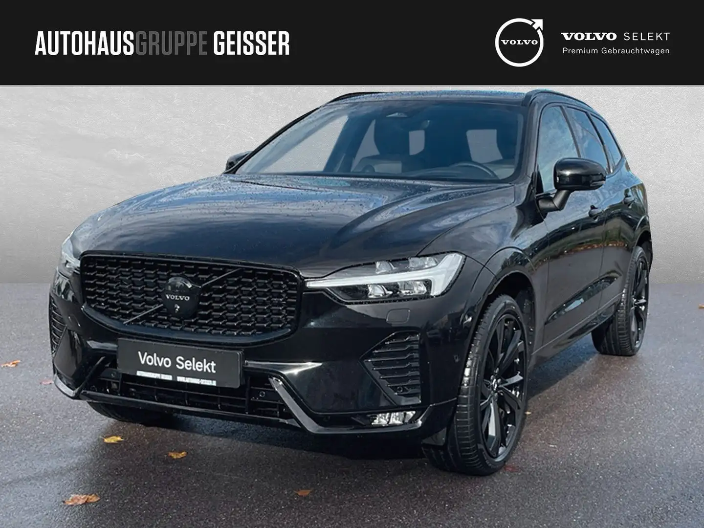 Volvo XC60 B5 AWD Black Edition Ultra ACC BLIS HUD SD Schwarz - 1