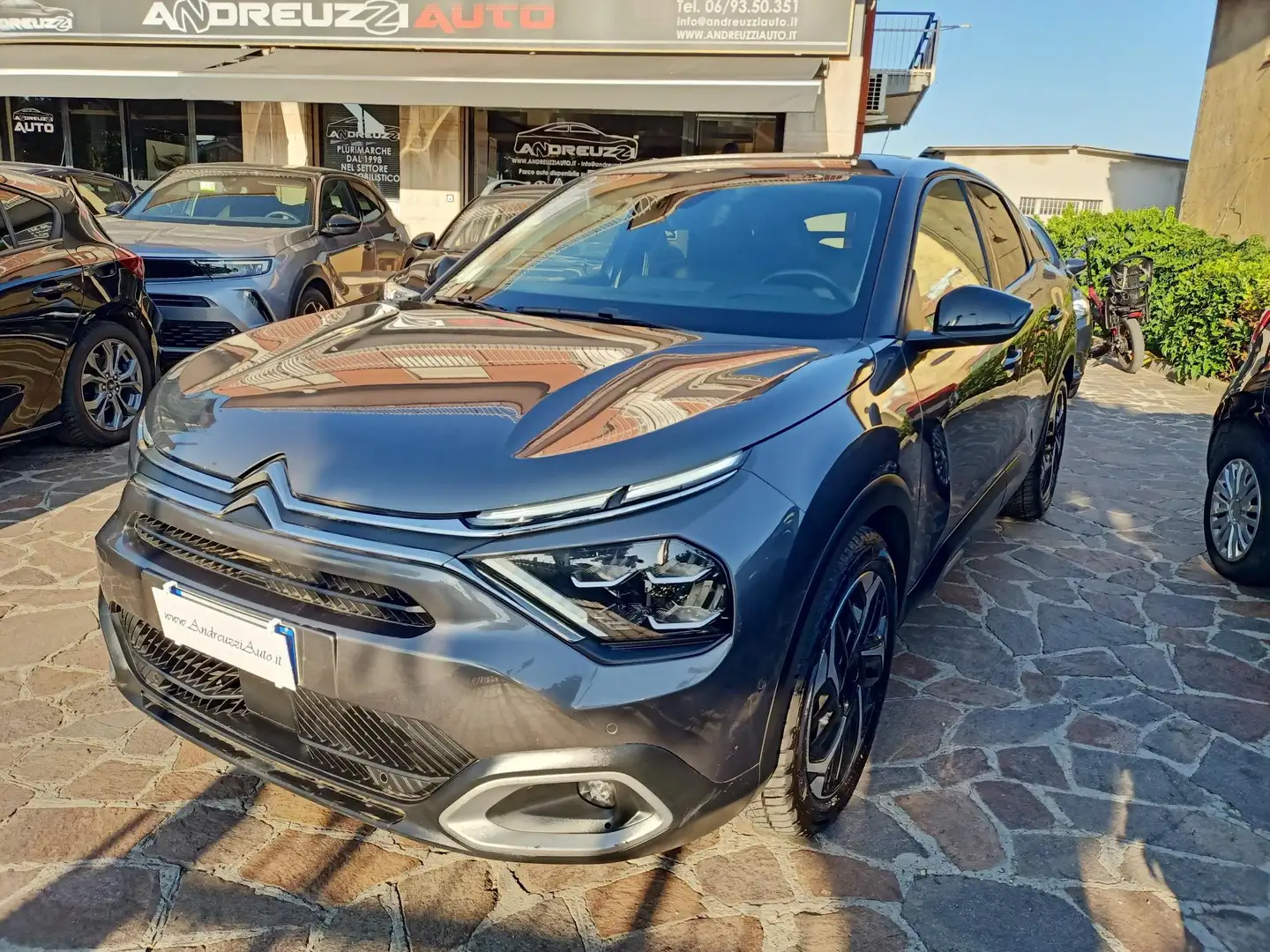 Citroen C4 1.2 puretech Shine eat8 s&s(PREZZO REALE)Int.Pelle Gris - 1