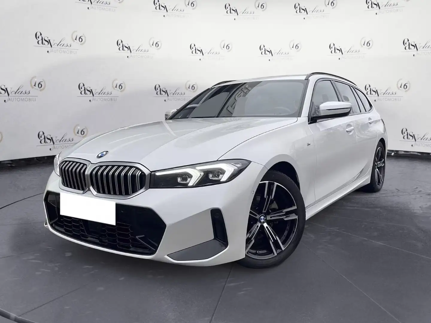 BMW 320 320d 48V Touring Msport LED ACC NAVI Bianco - 1