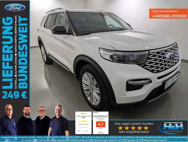 Ford Explorer 3.0 PHEV 4x4 Platinum Massage+LED+360°