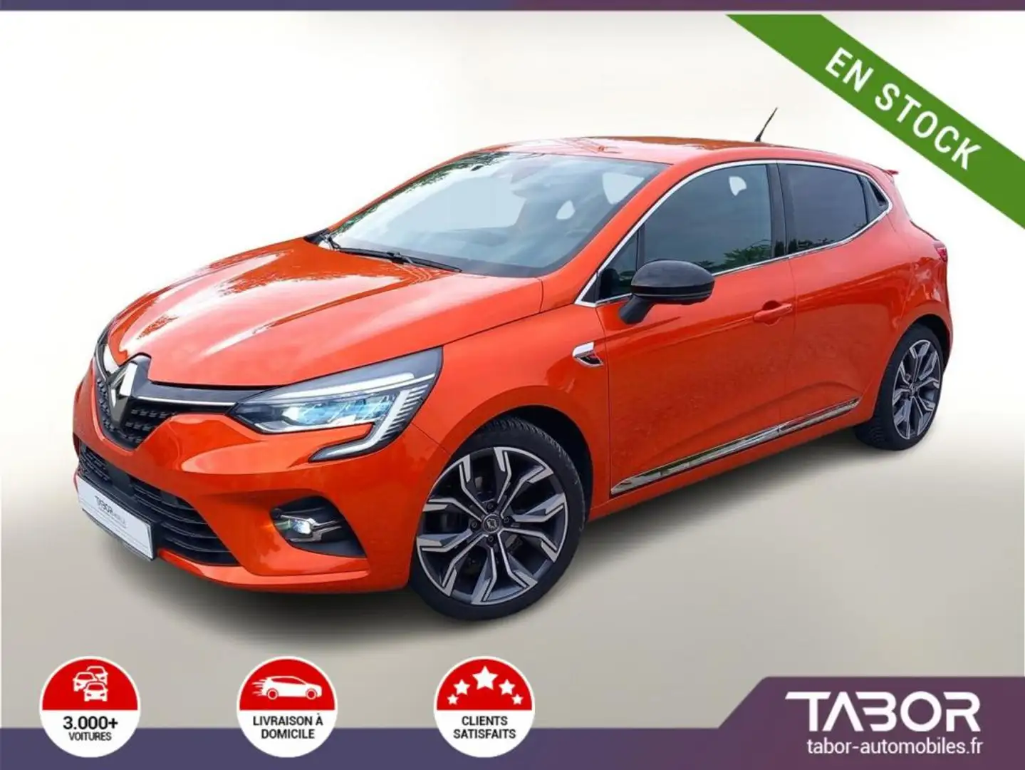 Renault Clio V 1.0 TCe 100 Edition One LED GPS Orange - 1