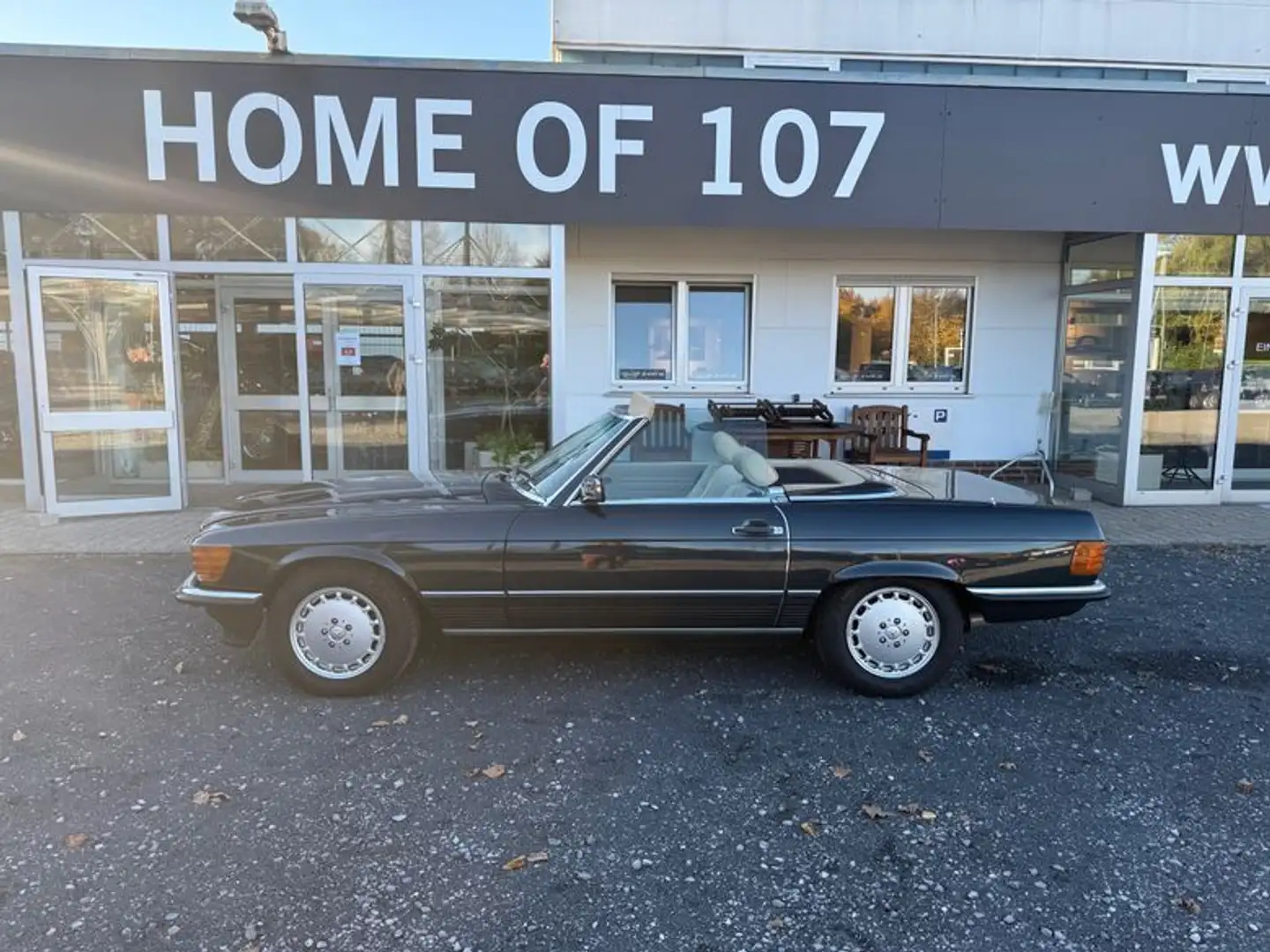 Mercedes-Benz SL 300 Blauschwarz/Beige/Automatik Schwarz - 1