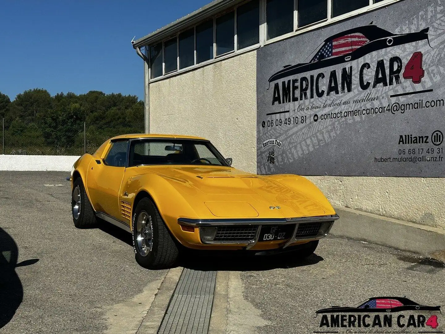 Chevrolet Corvette C3 V8 454ci Stingray 1970 Gelb - 1