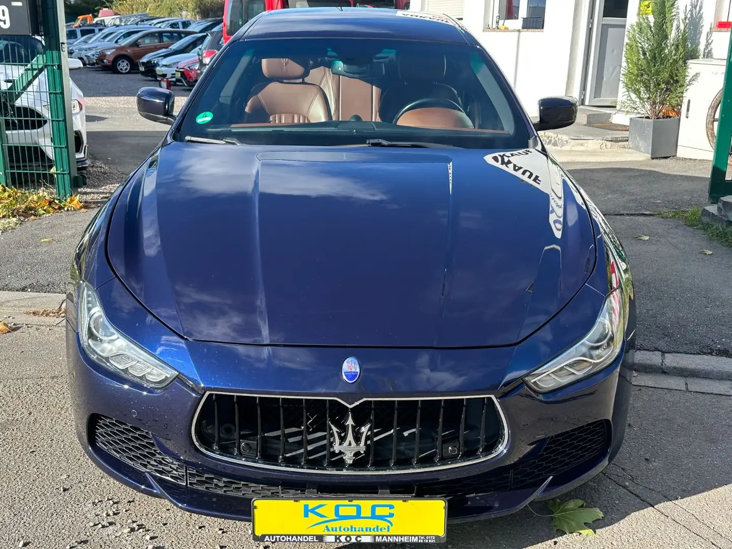 Maserati Ghibli 3.0 V6 S Q4 Automatik S Blau - 2