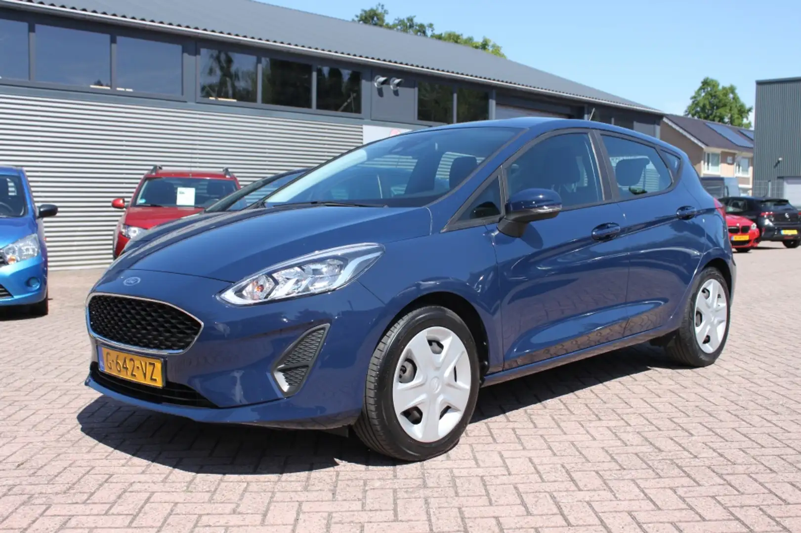 Ford Fiesta 1.0 EcoB. Connected, airco, apple carplay/andriod. Blauw - 1
