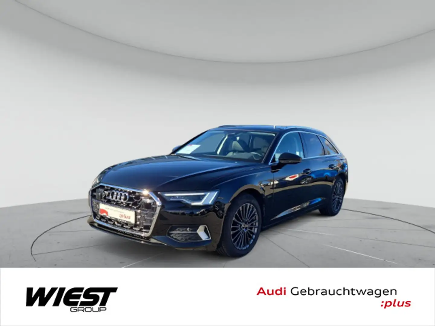 Audi A6 advanced 40 TDI qu. S tronic, LEDER/PAN Schwarz - 1