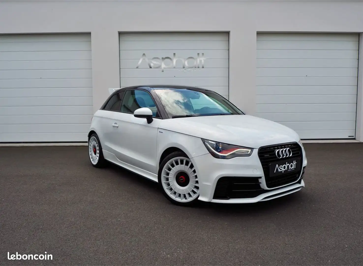 Audi A1 QUATTRO 1-333 exemplaires 2.0L TFSI 256cv Blanc - 1