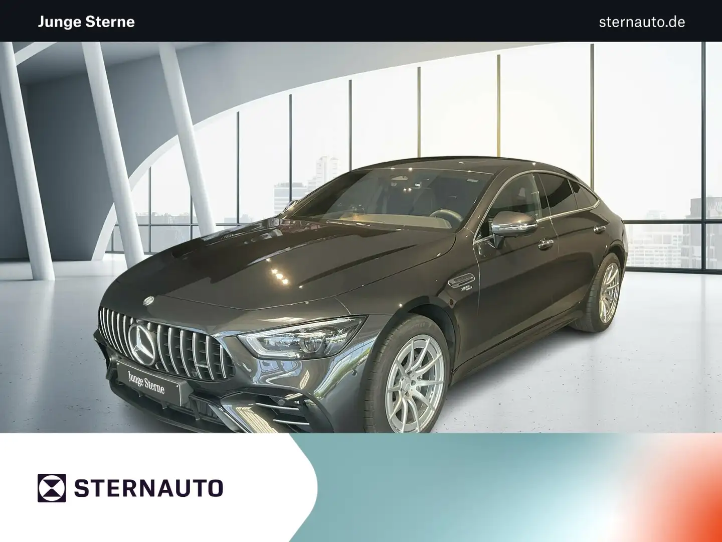 Mercedes-Benz AMG GT GT 53 4M Standh AHK DISTRO Burmester® Massage++ Grau - 1