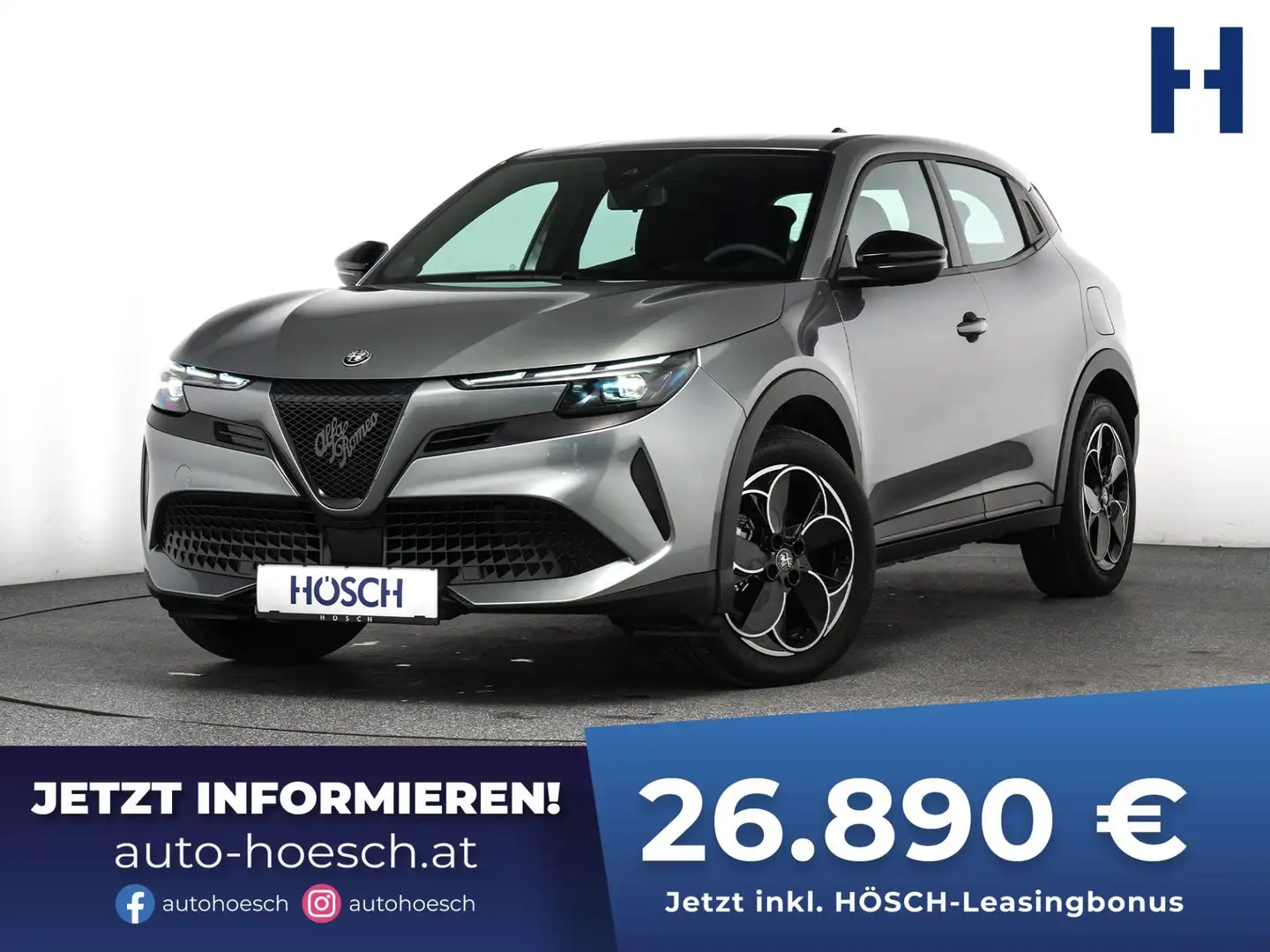 Alfa Romeo Junior Elettrica WENIG KM NEUWERTIG ++ Grau - 1