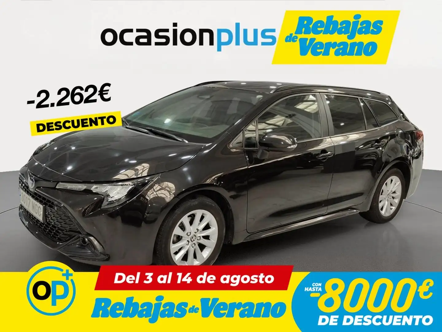 Toyota Corolla Touring Sports 140H Active Plus Negro - 1