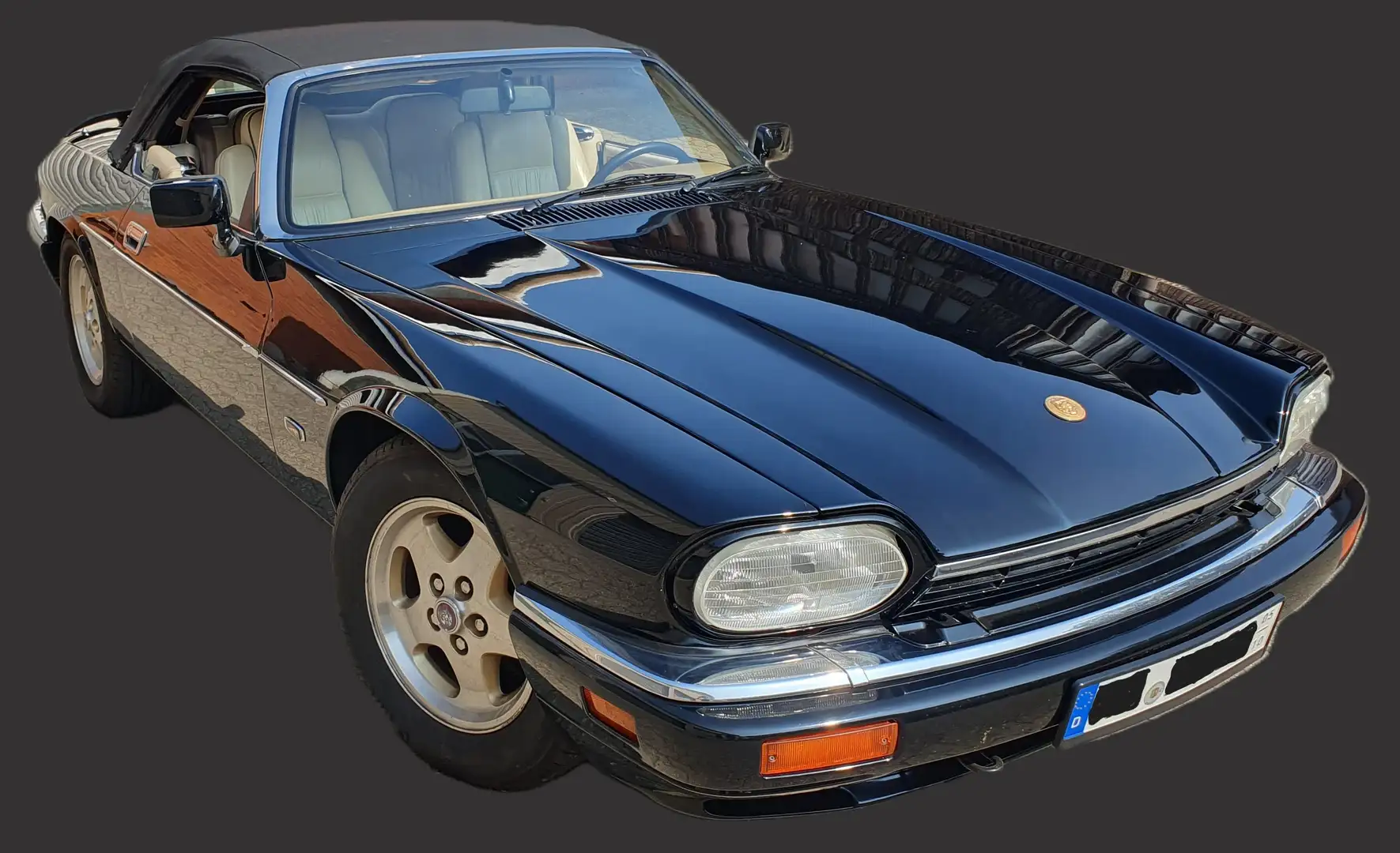 Jaguar XJS XJS V12 6.0 Automatik 2+2 Convertible,H-Zulassung Noir - 1