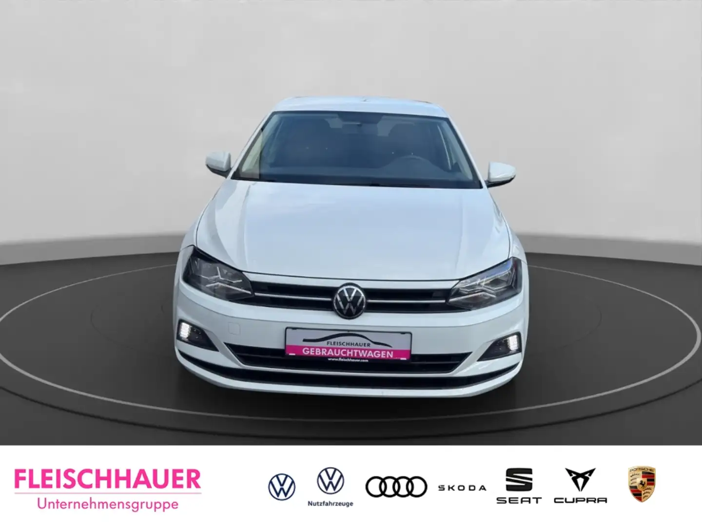 Volkswagen Polo VI Comfortline 1,0 l AHK+ Klima+Sport-Paket+DAB-Ra Weiß - 2