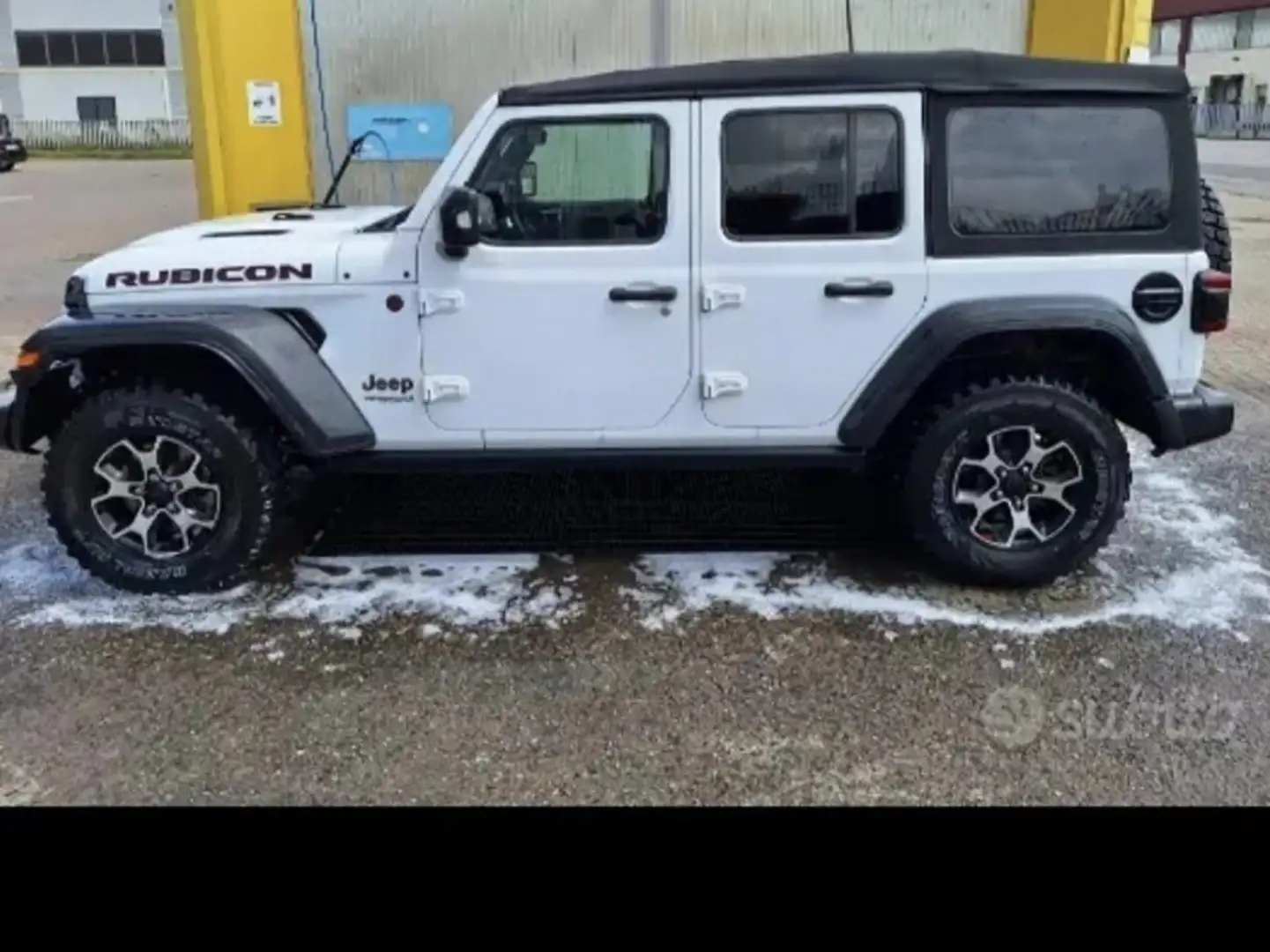 Jeep Wrangler Unlimited 2.0 turbo Rubicon auto Bianco - 2