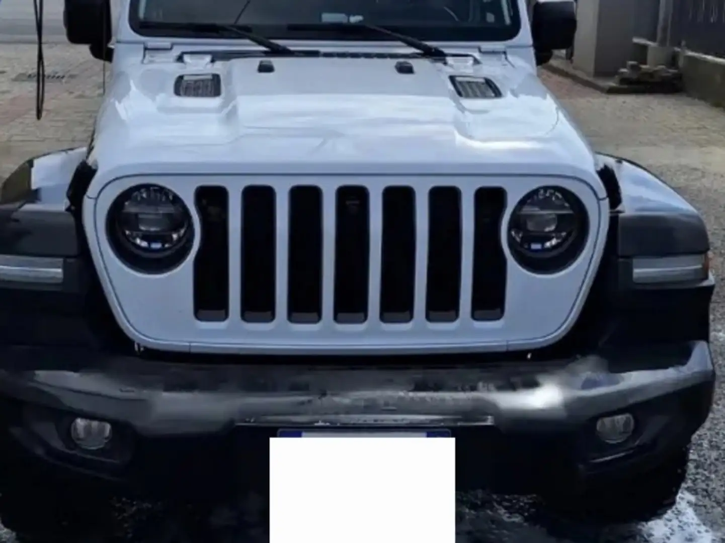 Jeep Wrangler Unlimited 2.0 turbo Rubicon auto Bianco - 1