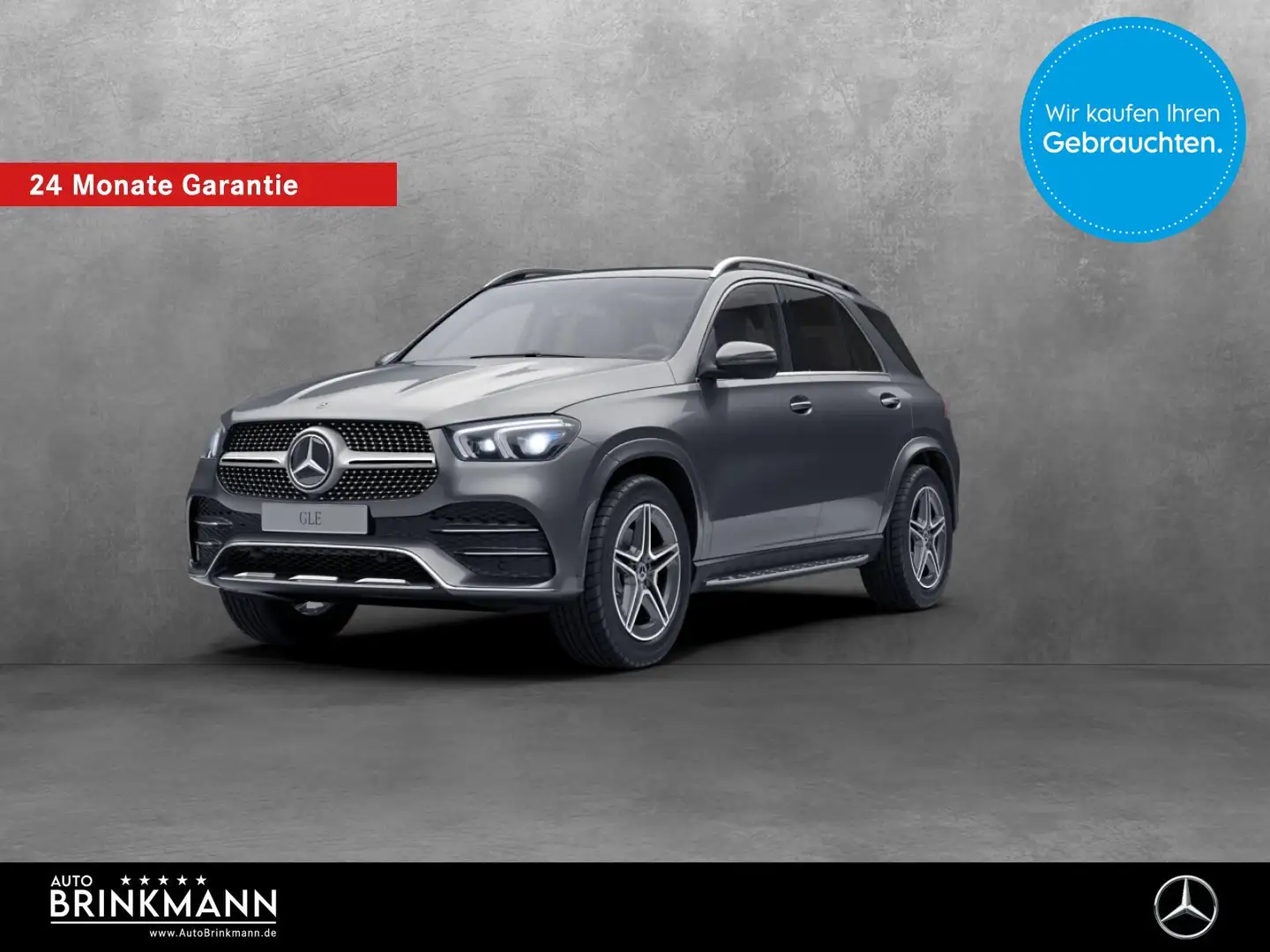Mercedes-Benz GLE 350 GLE 350 d 4MATIC AMG Line Exterieur/Panorama/SHZ Grijs - 1