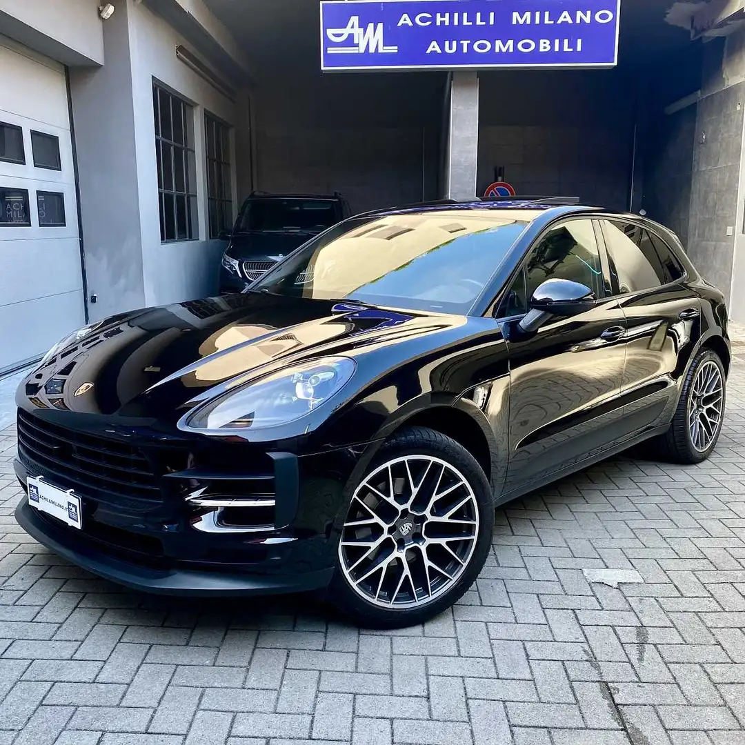 Porsche Macan 2.0 SEDILI CLIMAT.+PANORAMA+RADAR Nero - 1