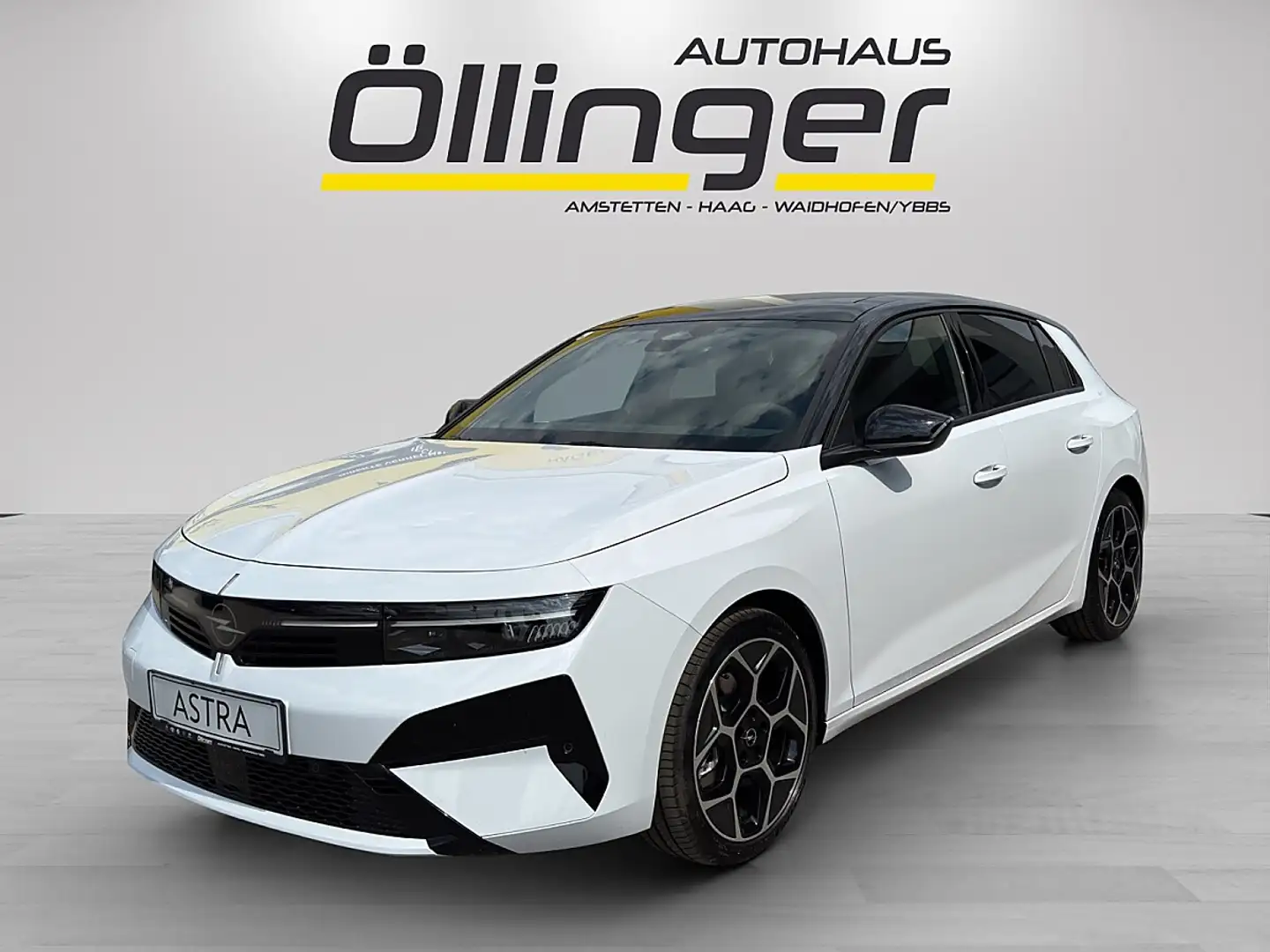 Opel Astra 1,2 Turbo MHEV Ultimate Aut. + elektr. Glasdach! Weiß - 1