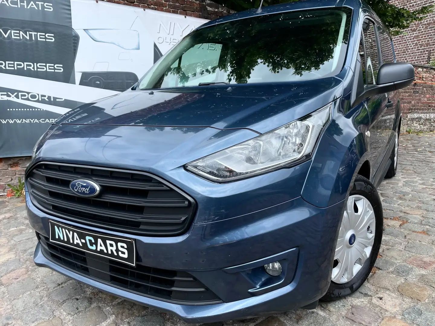Ford Transit Connect 1.5 TDCi (EU6d-T-E-ISC) **3 PLACES**CAMERA**GPS** Bleu - 1