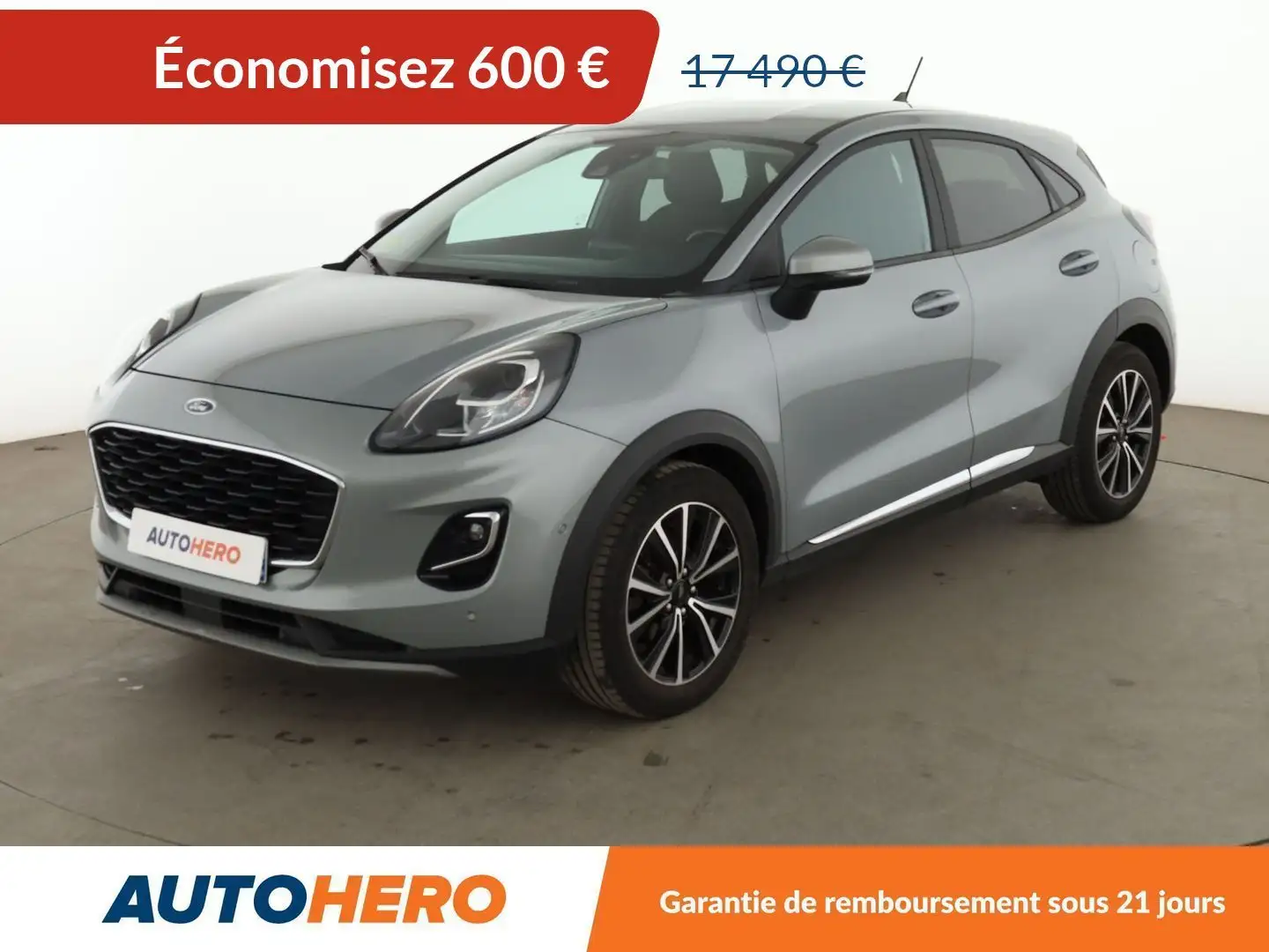 Ford Puma 1.5 EcoBlue Titanium Gris - 1