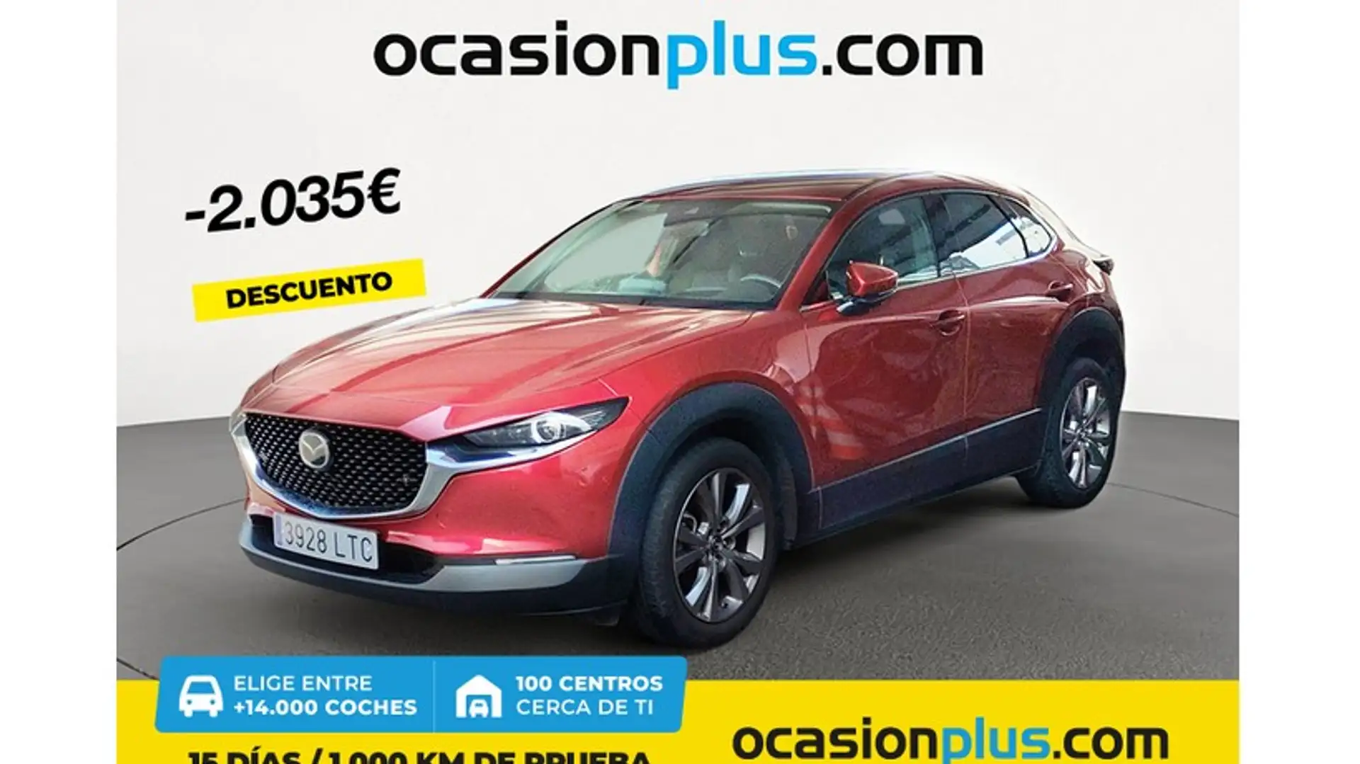 Mazda CX-30 2.0 Skyactiv-G Zenith 2WD Aut. 90kW Rood - 1