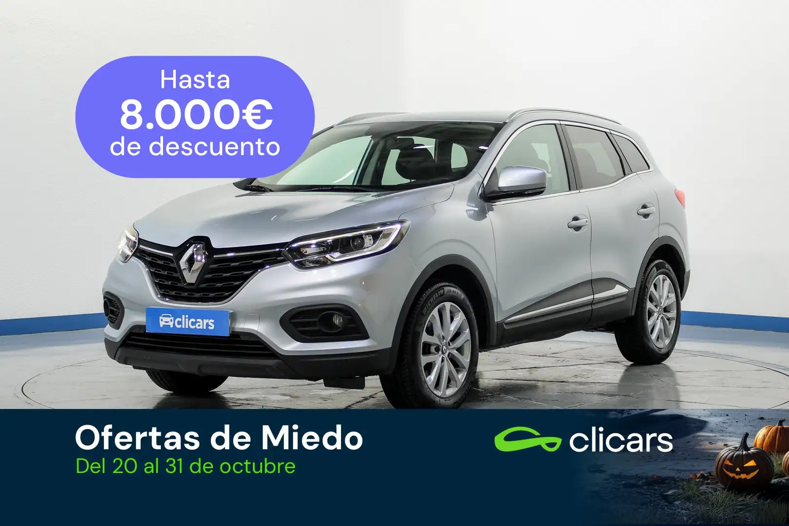 Renault Kadjar 1.5dCi Blue Intens 85kW Argent - 1