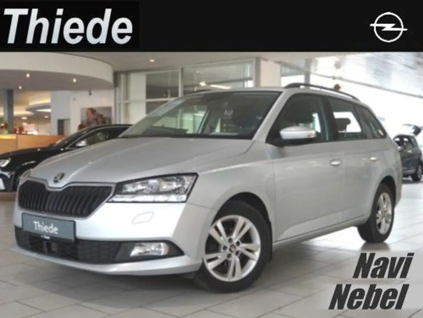 Skoda Fabia Combi 1.0 TSI STYLE NAVI/LED/SHZ/PDC/TEMP. Silber - 1