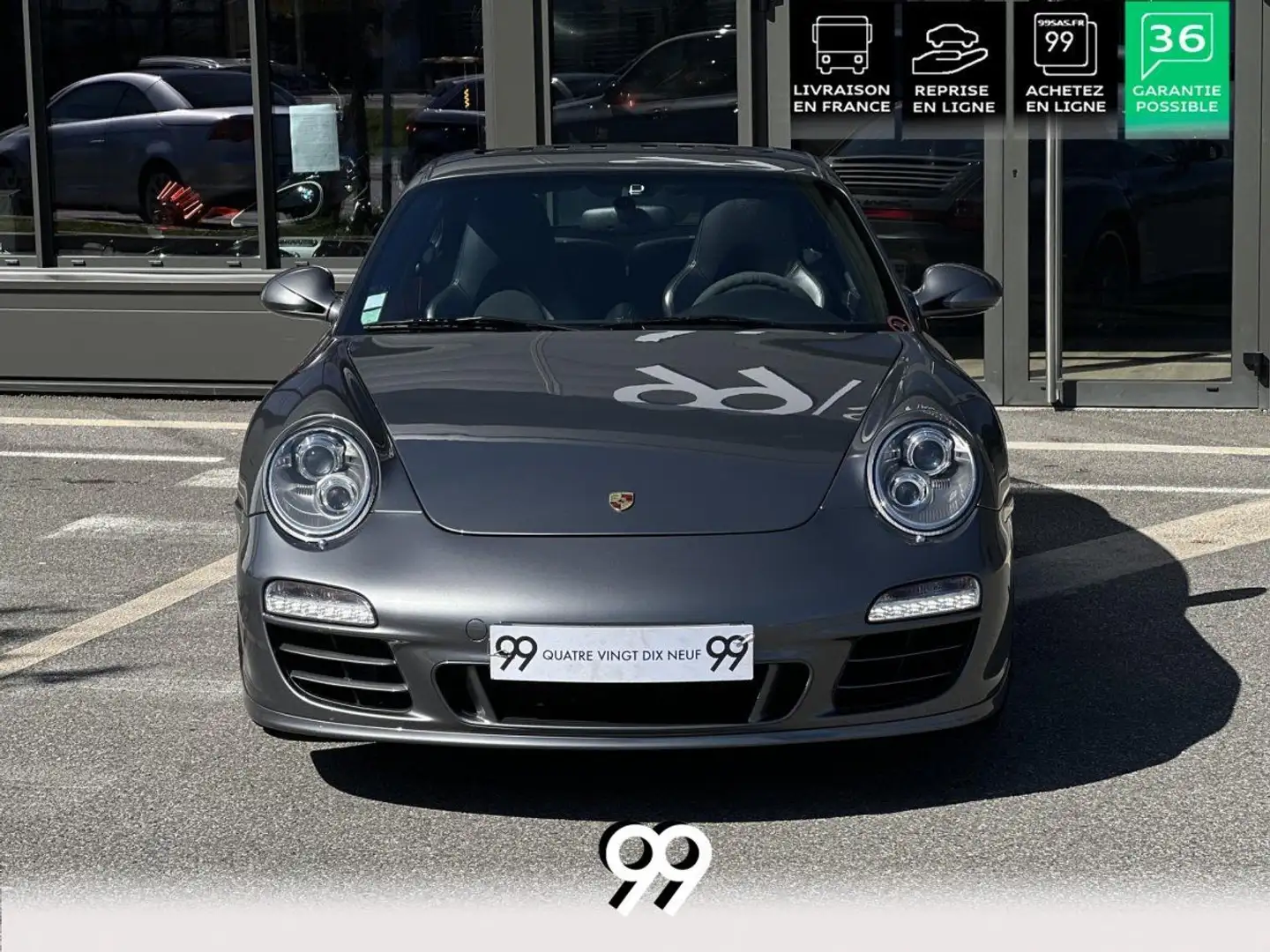 Porsche 997 3.8i PDK TYPE 997 II 2009 COUPE Carrera 4 GTS kit  Gris - 2