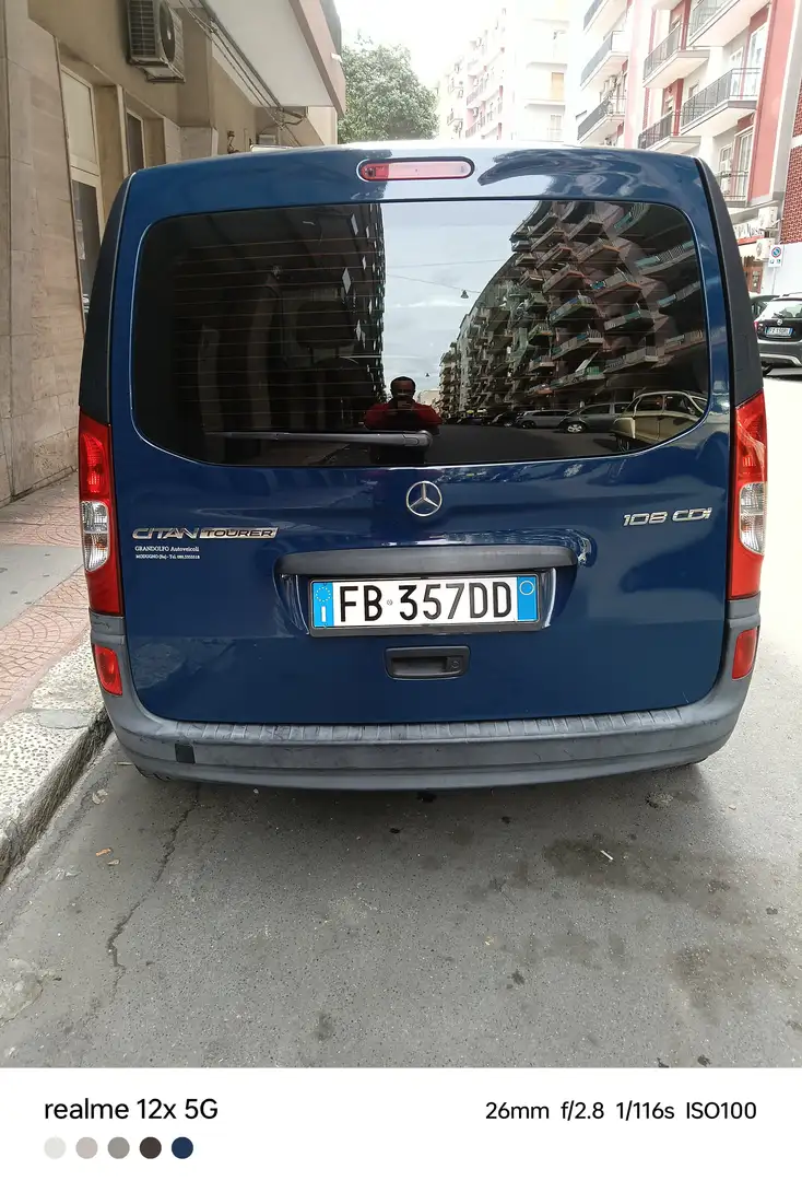 Mercedes-Benz Citan Citan W415 108 cdi Tourer Pro 75cv E6 Blu/Azzurro - 2