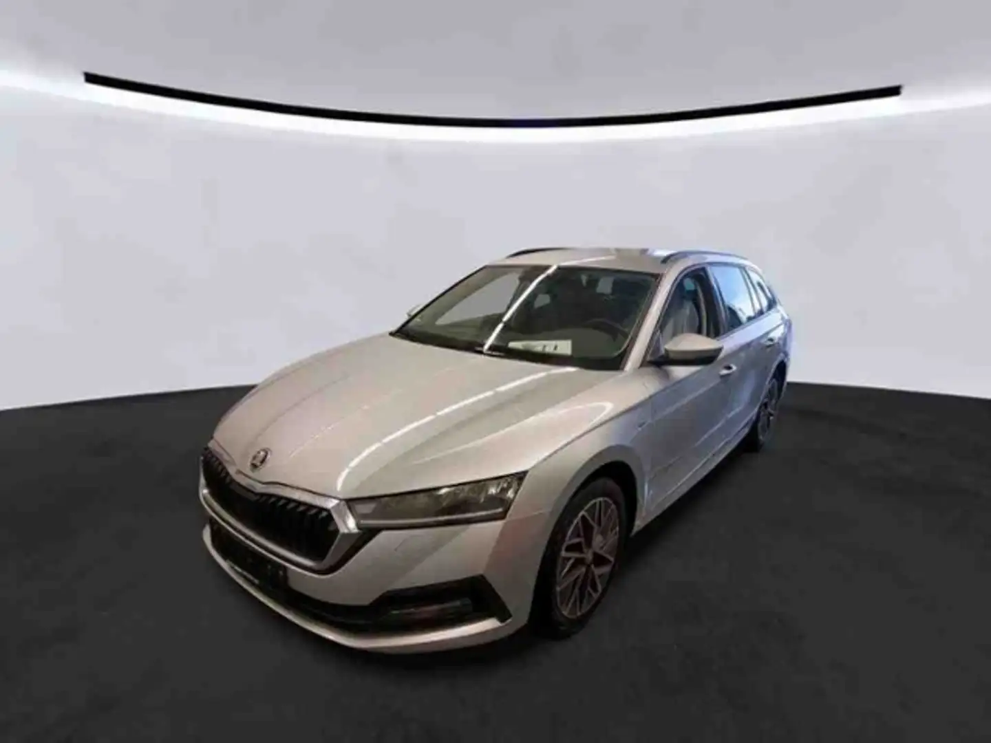 Skoda Octavia Combi 2.0 TDI DSG Clever LED+NAVI+PDC+GR Silber - 2