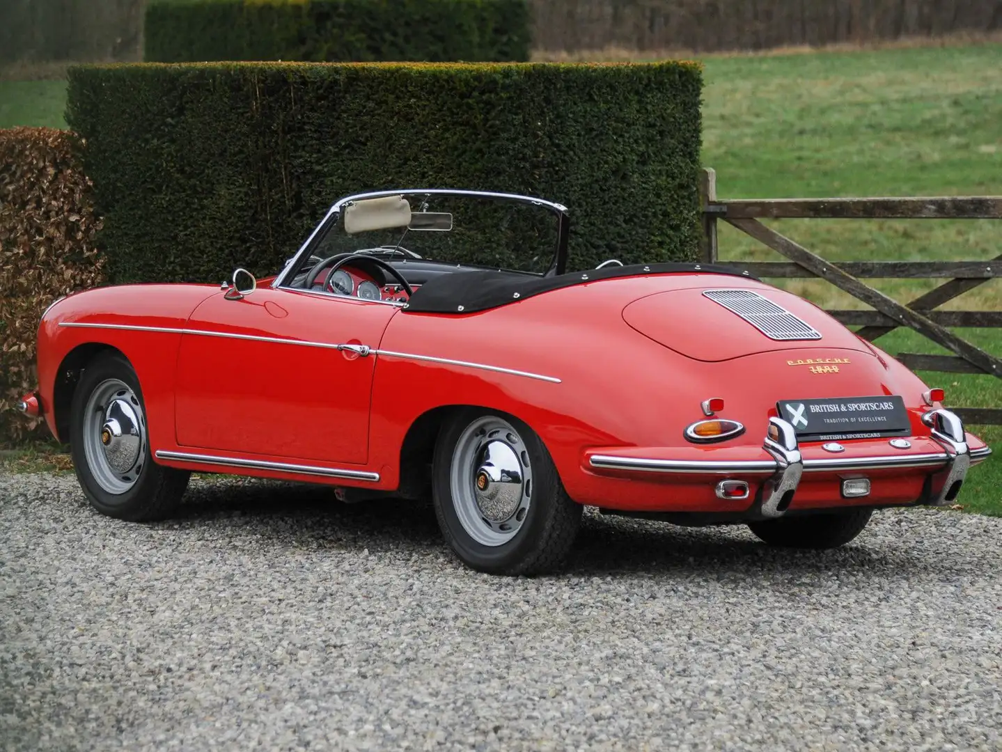 Porsche 356 B 1600 Roadster BT5 crvena - 2